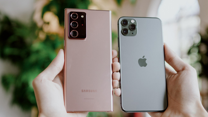 So sánh cấu hình Galaxy Note 20 Ultra và iPhone 11 Pro Max