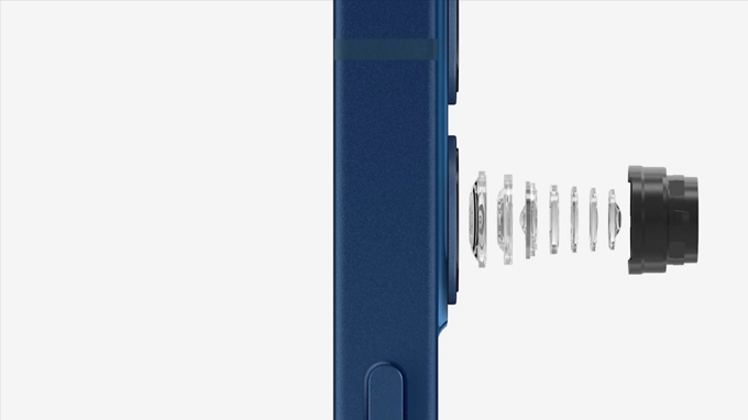 Camera trên iPhone 12 Mini