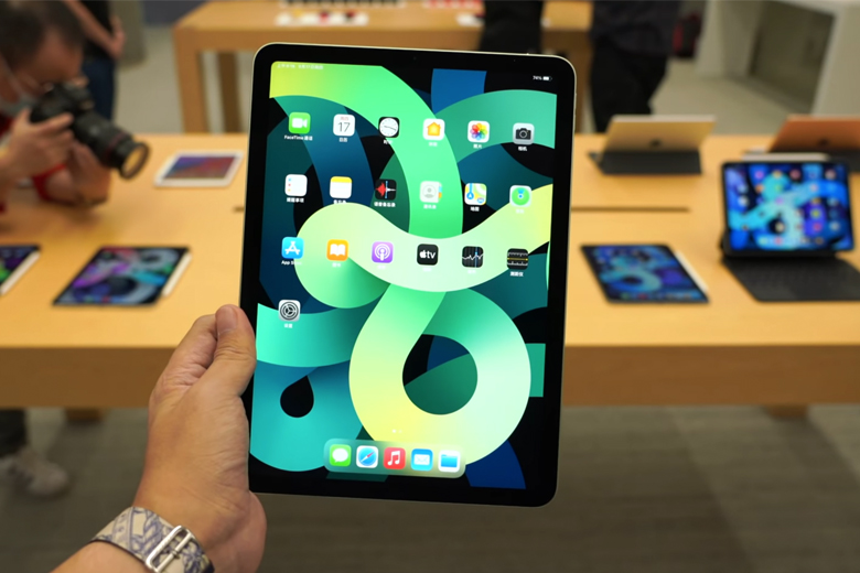 iPad Air 4 2020 là thiết bị đầu tiên được trang bị chip xử lý A14 Bionic