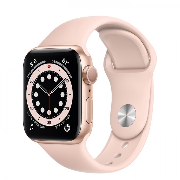 Apple Watch Series 6 40mm Bản Thép - Dây Cao Su Cũ