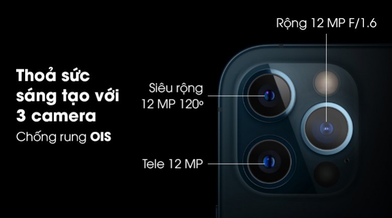 iPhone 12 Pro 128GB 2 Sim vật lý giá tốt - Bán trả góp 0%