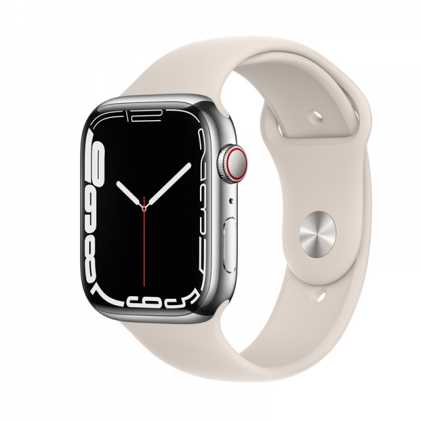 Apple Watch Series 7 41mm Bản Thép - Dây Cao Su