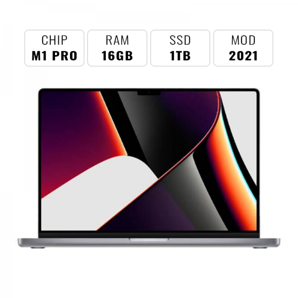 Macbook Pro 14 M1 Pro (16GB|1TB) Chính Hãng